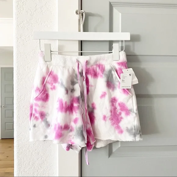 NWT Free People Kelly Pink Tie Dye Set - Picture 6 of 9